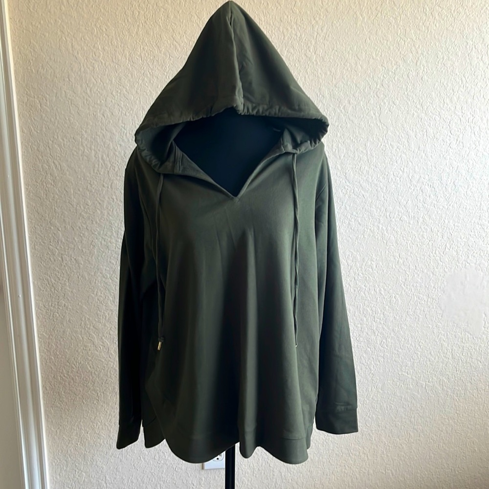 Michael Kors Olive Green Lightweight Sweater